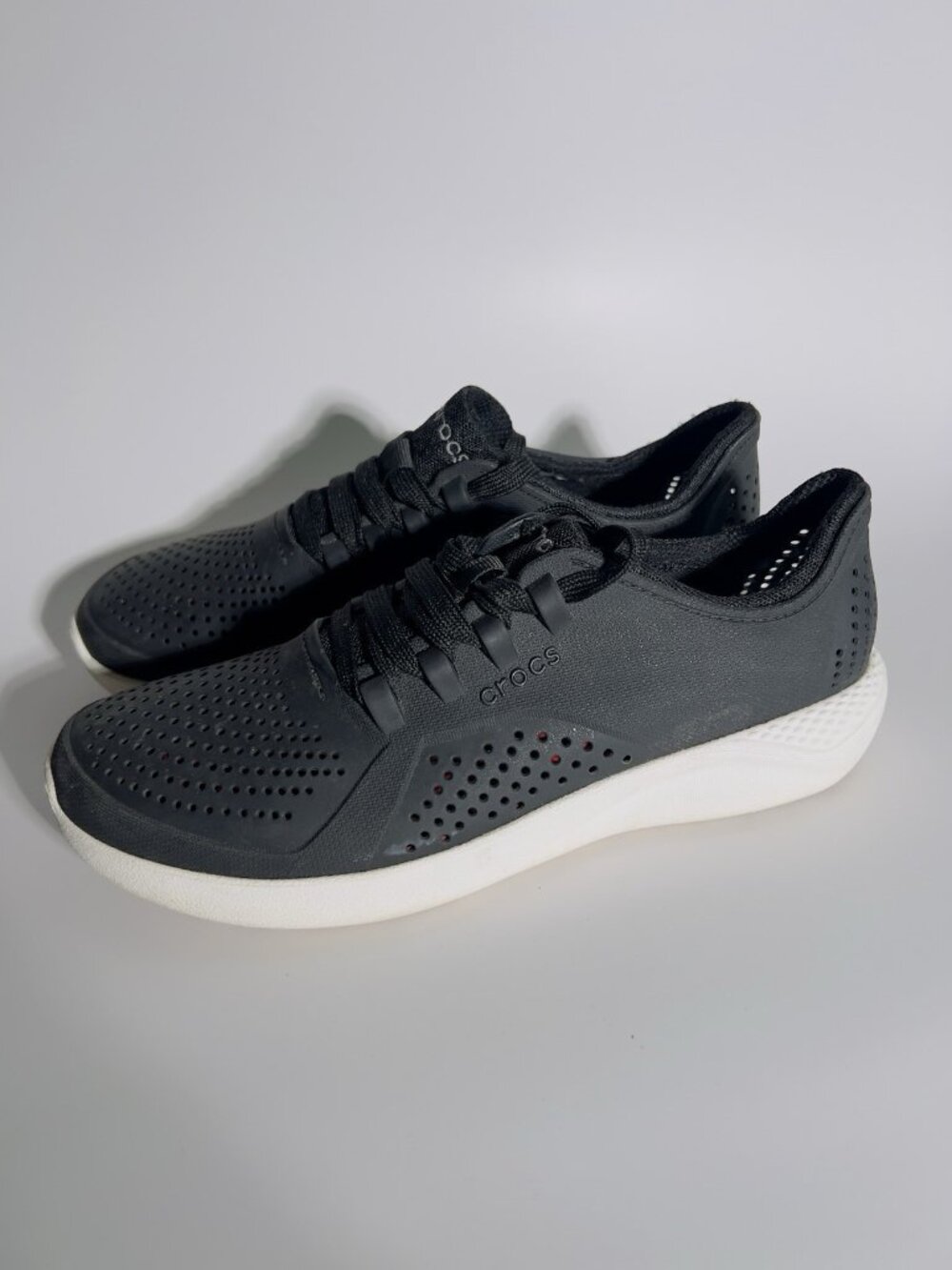 Crocs LiteRide Pacer Women’s Size 9 Black Athletic Sneakers - Picture 9 of 13